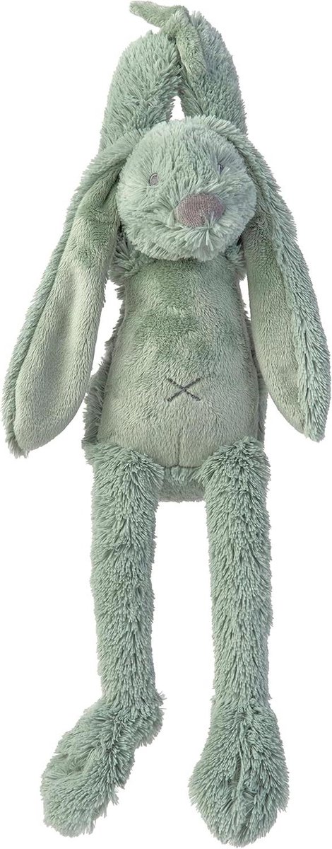 Konijn Knuffel - Pluche Dier Baby Knuffel - Babyspeelgoed - Met Muziekje - 34 cm - Groen