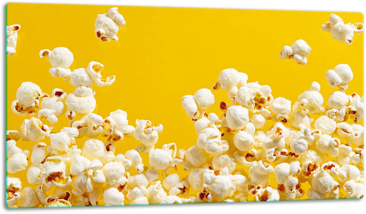 TMK ArtDeko - Snijplank - 52x30 cm - Glas - Popcorn Design