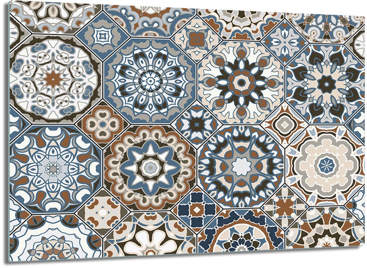 TMK ArtDeko Serie - Glas Snijplank - 30x22cm - Gehard - Krasbestendig