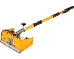 Cellista Gipsplaat Afwerkingsbox - Drywall Finishing Tool - Plamuur Spaan Systeem - Verstelbare Steel 105-168cm - Pleistergereedschap