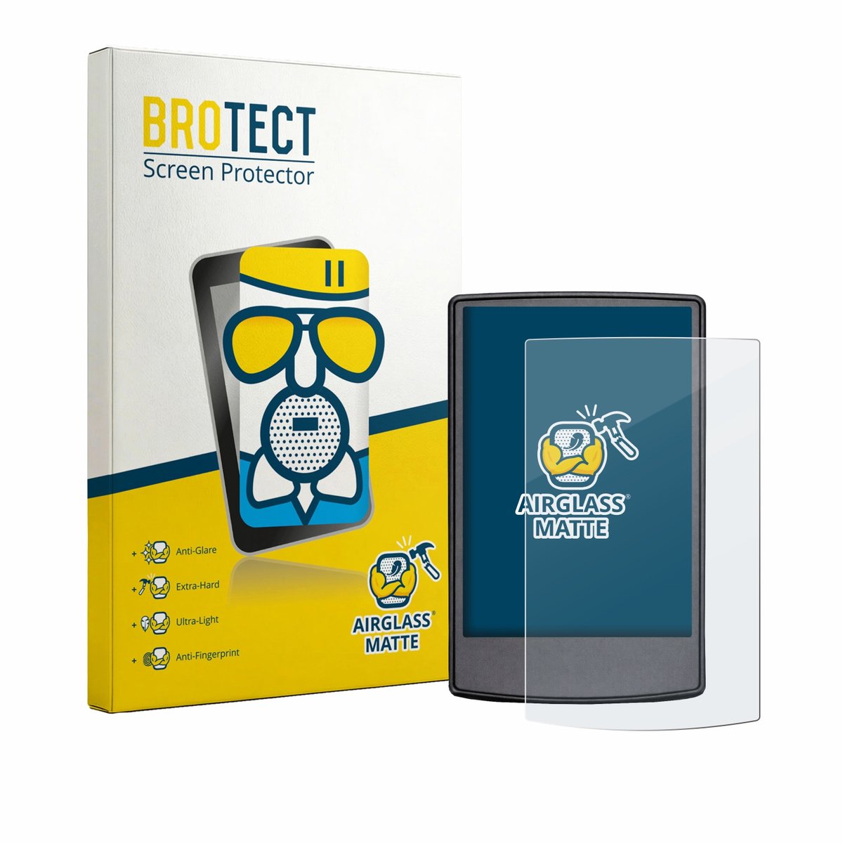 BROTECT - Screenprotector voor Engwe L20 3.0 Pro - Folie Beschermfolie Beschermglas matte