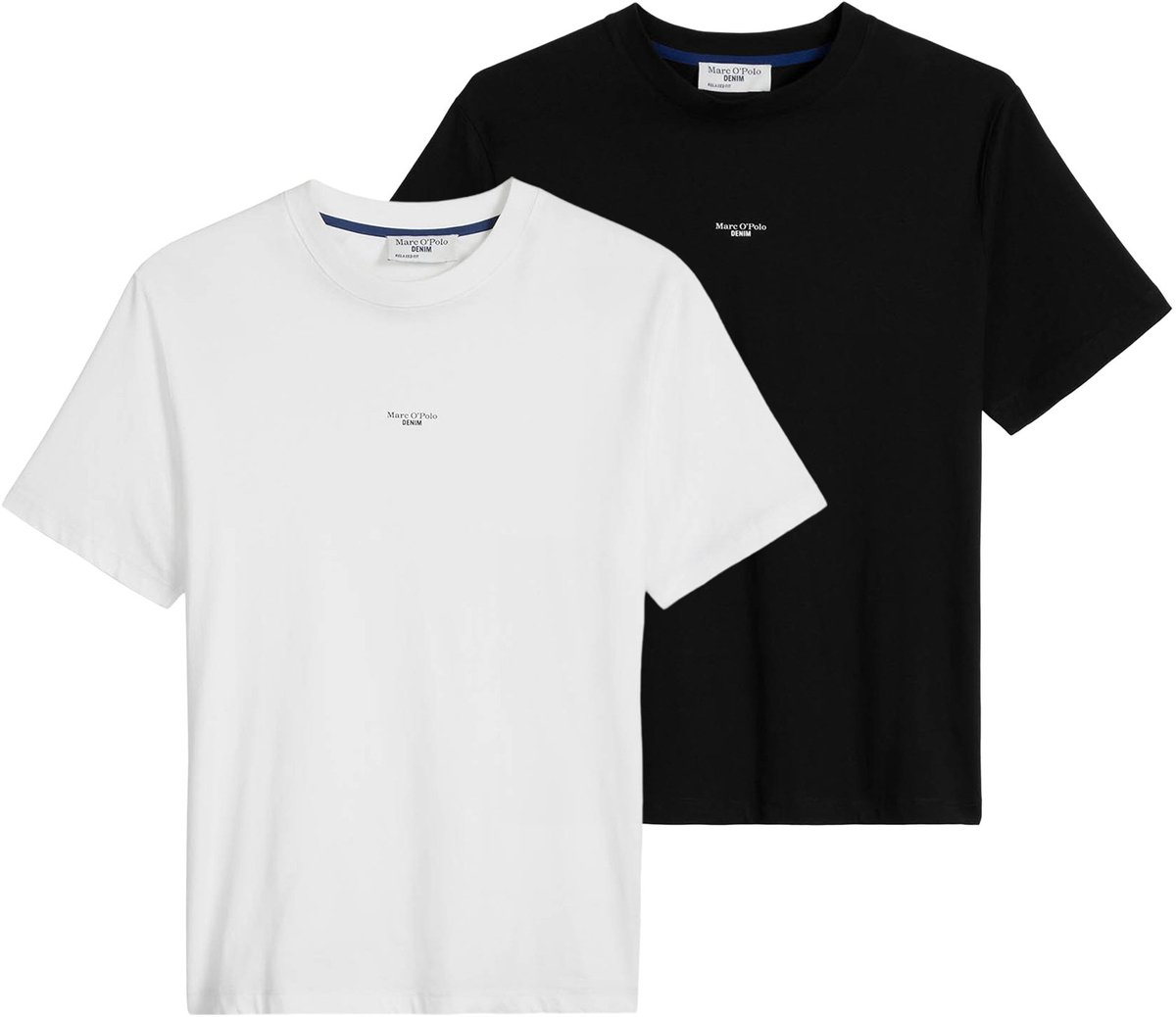 Marc O Polo DENIM T-shirt T-Shirt, SSL, Logo Print, Relax Set van 2