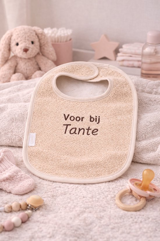 Slab zwangerschapsaankondiging - voor Tante - Baby slab aankondiging zwangerschap - Cadeau voor Tante - slab - 100% katoen - baby aankondiging - originele zwangerschaps reveal van Merkloos — afbeelding 2