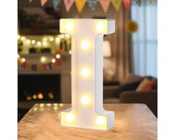 LED Partytent Letter - Alfabettent Verlichting - Feestelijke Decoratie - DIY Combinatie Mogelijk - Letter I - XZM-BS-ZM