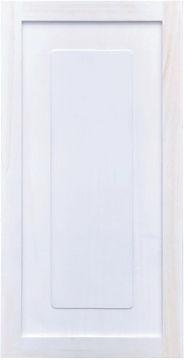 Lavandoux - Houten Shutter Paneel - Whitewash - M: 80 x 40 cm