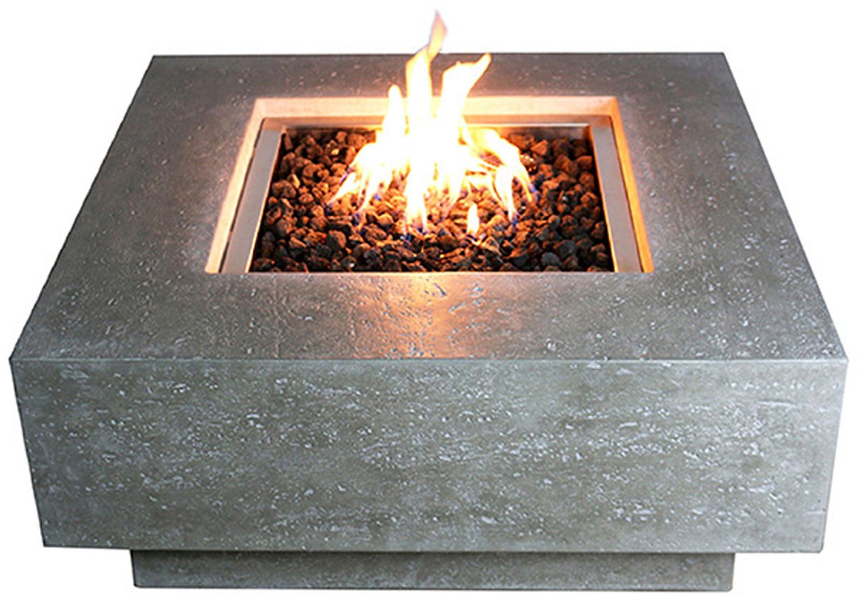 Elementi Manhattan Fire Table Gas (Licht Grijs) van Elementi