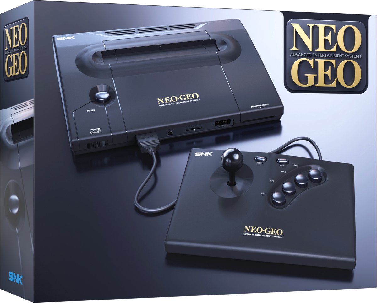 NEOGEO AES+ - Zwart