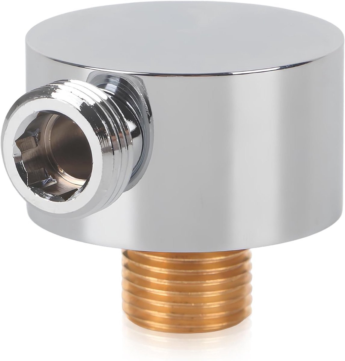 Verstelbare Handdouche Wandconnector van Messing - Vervangingsonderdeel voor Douche met Wandvoeding en Elbow Accessoires
