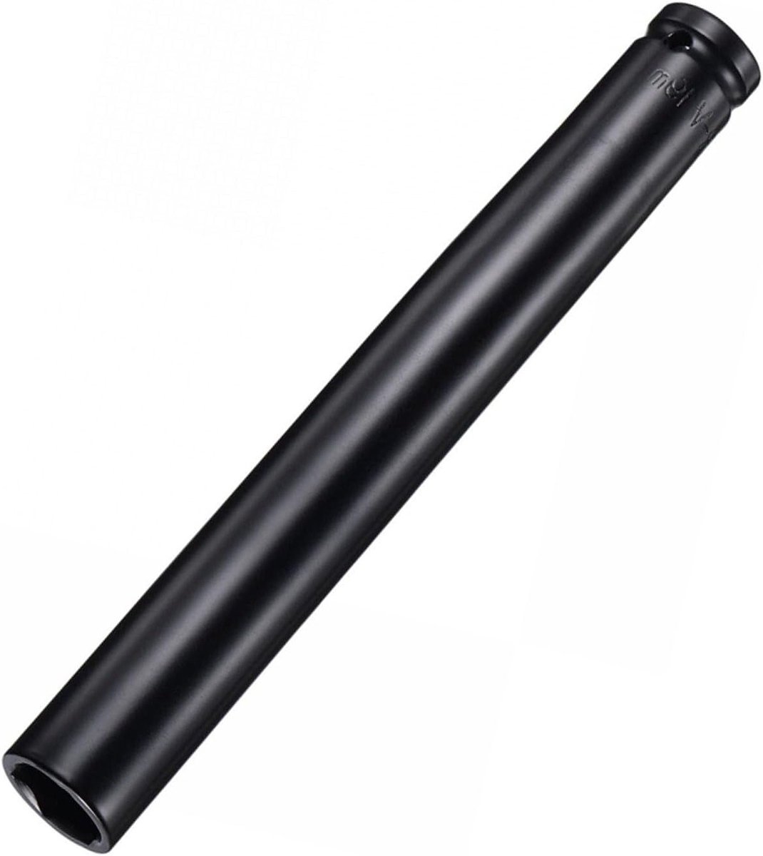 1/2 Inch 19mm Diepe Impact Socket van Gehard CR-V Staal, 8 Inch Lengte, 6-Punt Ontwerp voor Professioneel Gebruik