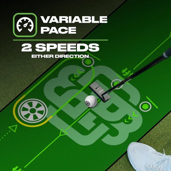 Golf Putting Mat - Putting Groen - Thuis Trainen - Levensechte Simulatie - 3 meter - Groen — afbeelding 5