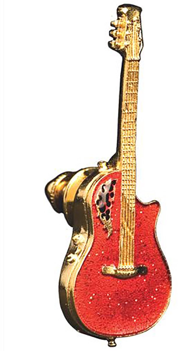 Speldje Ovation Roundback - 3-D design - Verguld