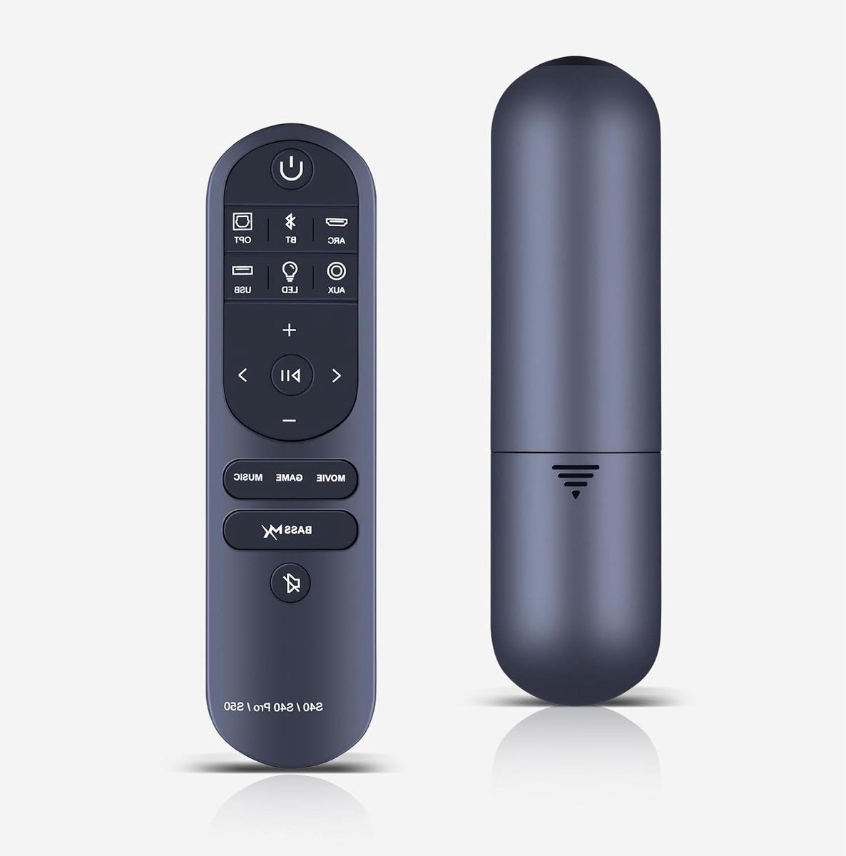 Afstandsbediening Soundbar - Universele afstandsbediening Vervangende afstandsbediening - Soundbar bedienen - Directe werking - 13.4 cm - Zwart