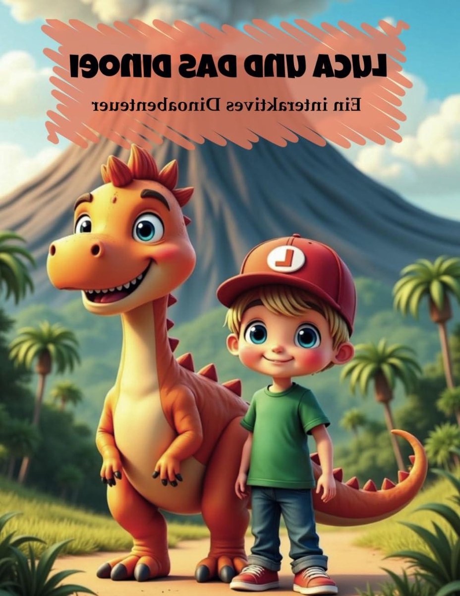 Luca und das Dino-Ei - Kinderboek Interactief - Voorlezen en Spelen - Dino Avontuur - 41 pagina's - Niet gespecificeerd