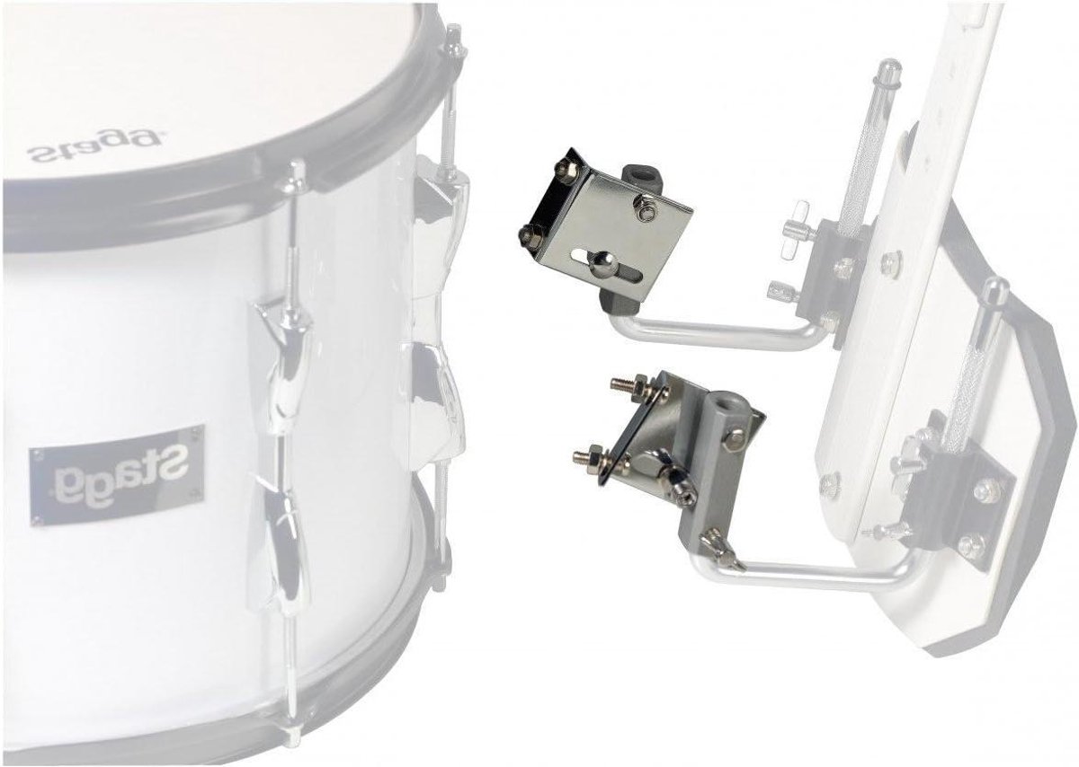 Haak Adapter - Drum Haken - Marching Drum Bevestigen - Metaal - 2 stuks - null