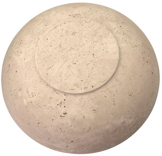 MOOISA Marmer Fruitschaal Bruin Rond 24cm - Dark Emperador – Y&M Home Creations