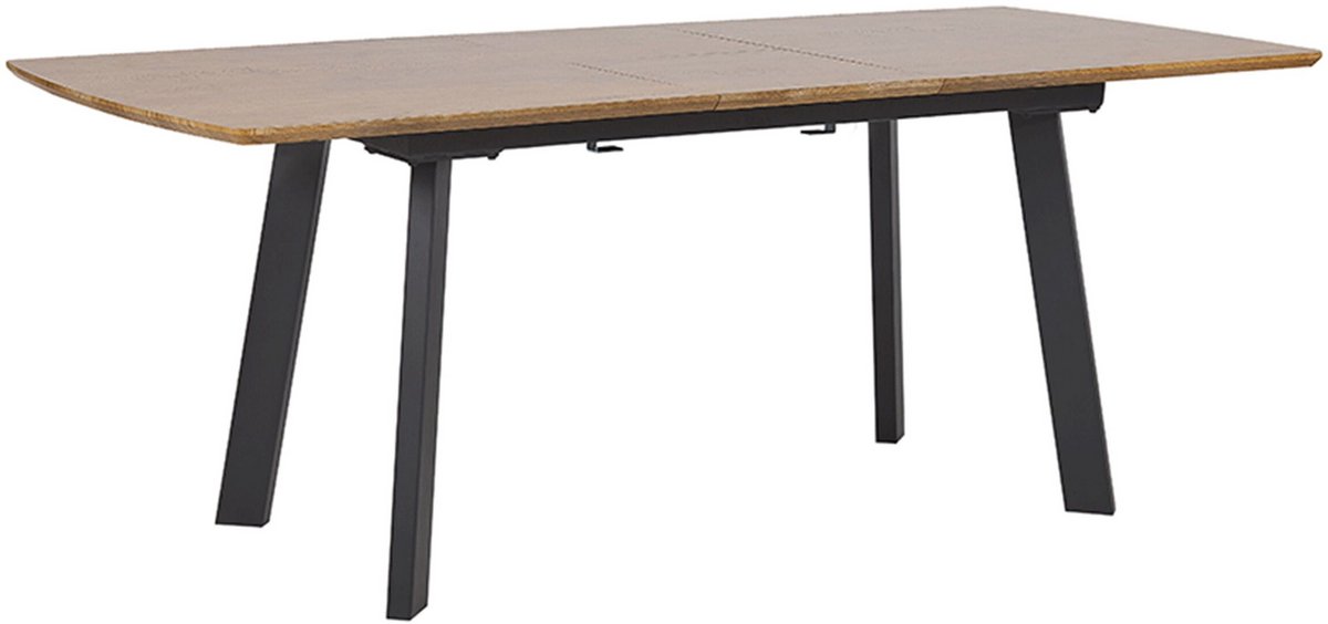 SALVADOR - Uitschuifbare eettafel - Donkerhout - 90x160/200 cm - MDF