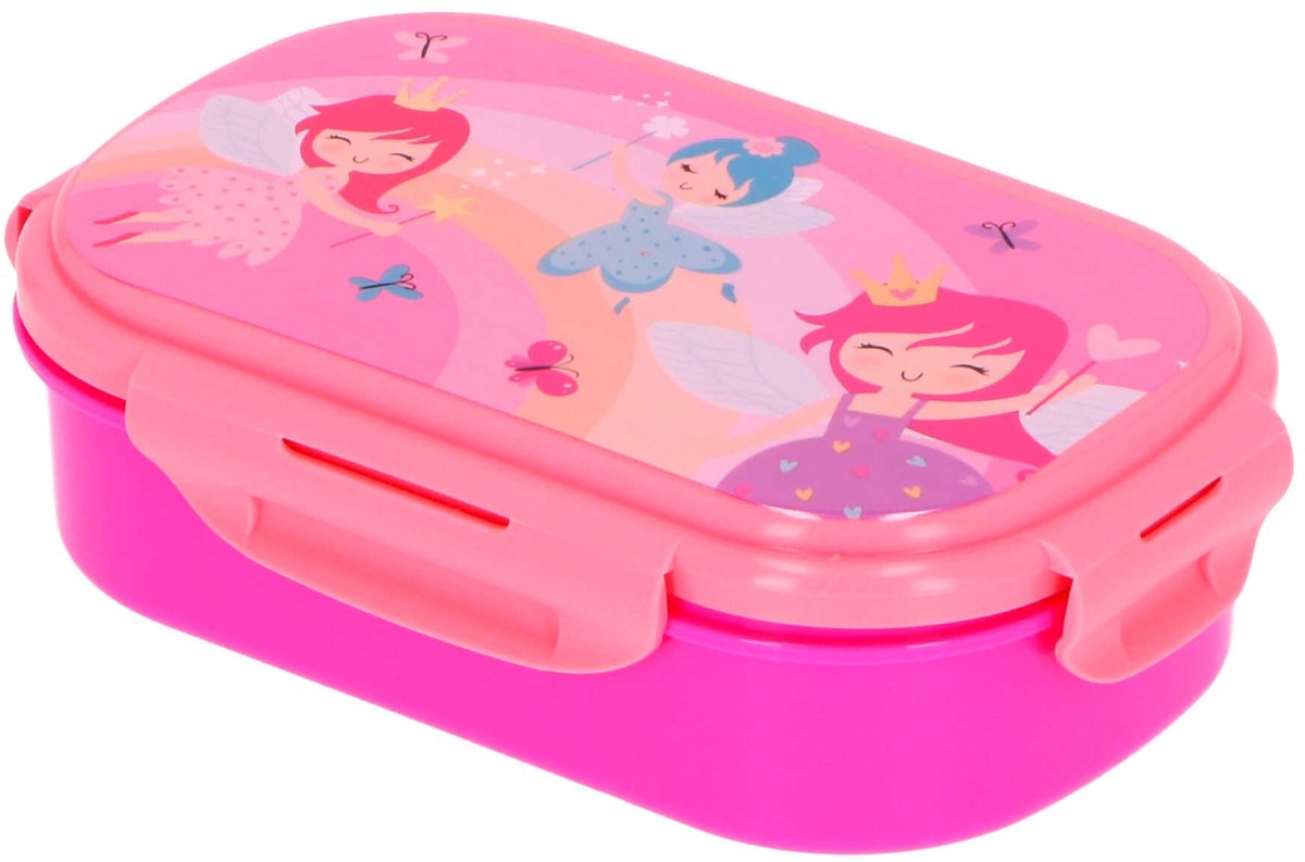 Fairy Princess Lunchbox met bestek