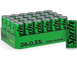 Sprite - Zero Sugar - Blik - 24 x 330 ml
