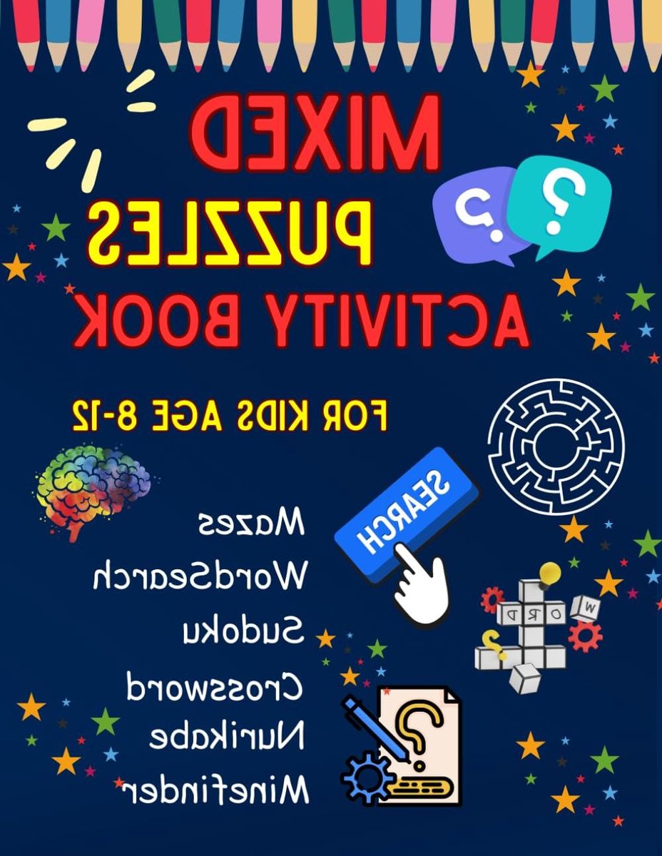 Puzzelboek Kinderen - Activiteitenboek Logica - Hersenen Trainen - Veelzijdige Puzzels - 110 Pagina's - Niet gespecificeerd