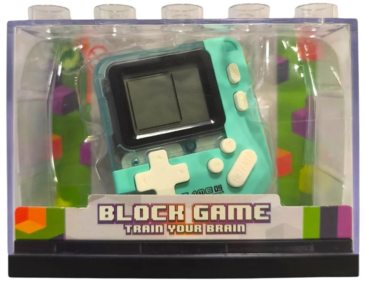 Johntoy Train Your Brain Block Game Console-Blauw (Diversen) Nieuw
