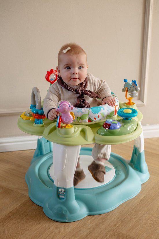 MamaLoes Activity Center - Jolly - Green - Activiteiten Tafel - Activiteitenbord - Baby Bouncer - Baby Jumper van Merkloos — afbeelding 5
