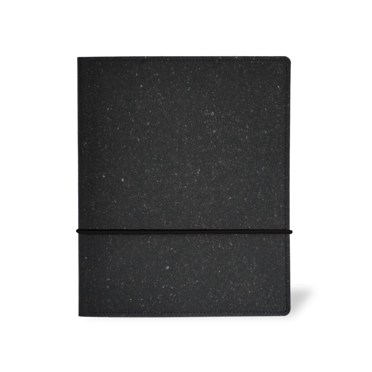 Notitieboek LOOP LUXE - Hervulbaar Notebook - Notitieboek A5 - Logboek - Journal - Gelinieerd - Extra Opbergvakken – Leer – Duurzaam – Zwart | MADE out of