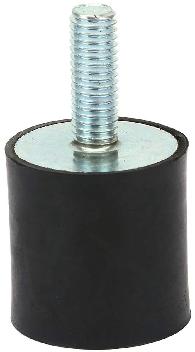 Rubber Anti-Vibratie Silentblock Houders, Set van 4, Schokabsorptie en Geluiddemping voor Diverse Toepassingen