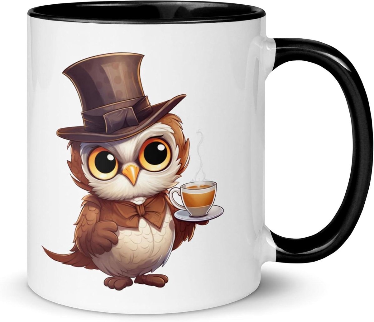 Mok Uil - Koffiemok Thee - Drinken - Origineel Design - 325 ml - Thee Uil