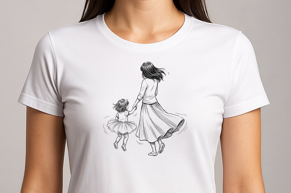 Pure Liefde Mama & Baby - T Shirt - Cute - Sarcastic - GoodVibes - Funny - Gift - Cadeau - Sarcastisch - schattig - lief - feelgood