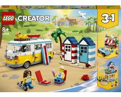 strand huis, kampeer bus en ijswinkel 31138