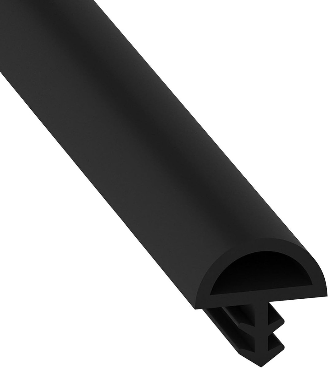 Dichtingsstrip voor Deuren en Ramen, Waterdicht en Winddicht, 5m/10m/30m, Geluidsisolatie en Energiebesparing, Zwart, 10 x 5 mm