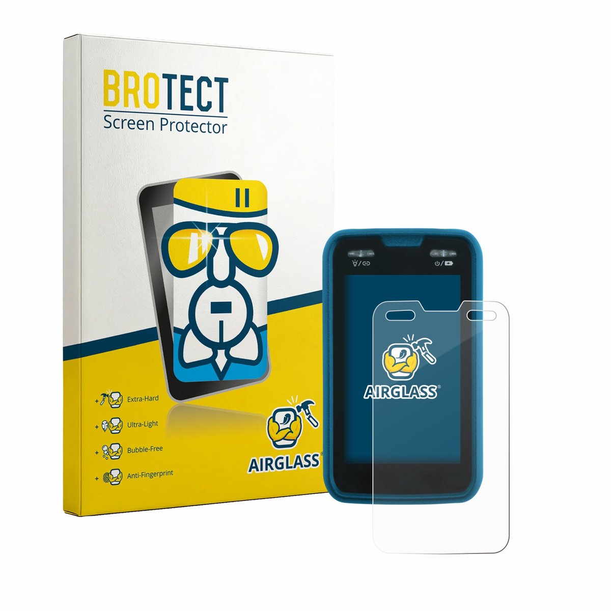 Screenprotector voor Softing IT Networks LinkXpert M3 Beschermglas transparant