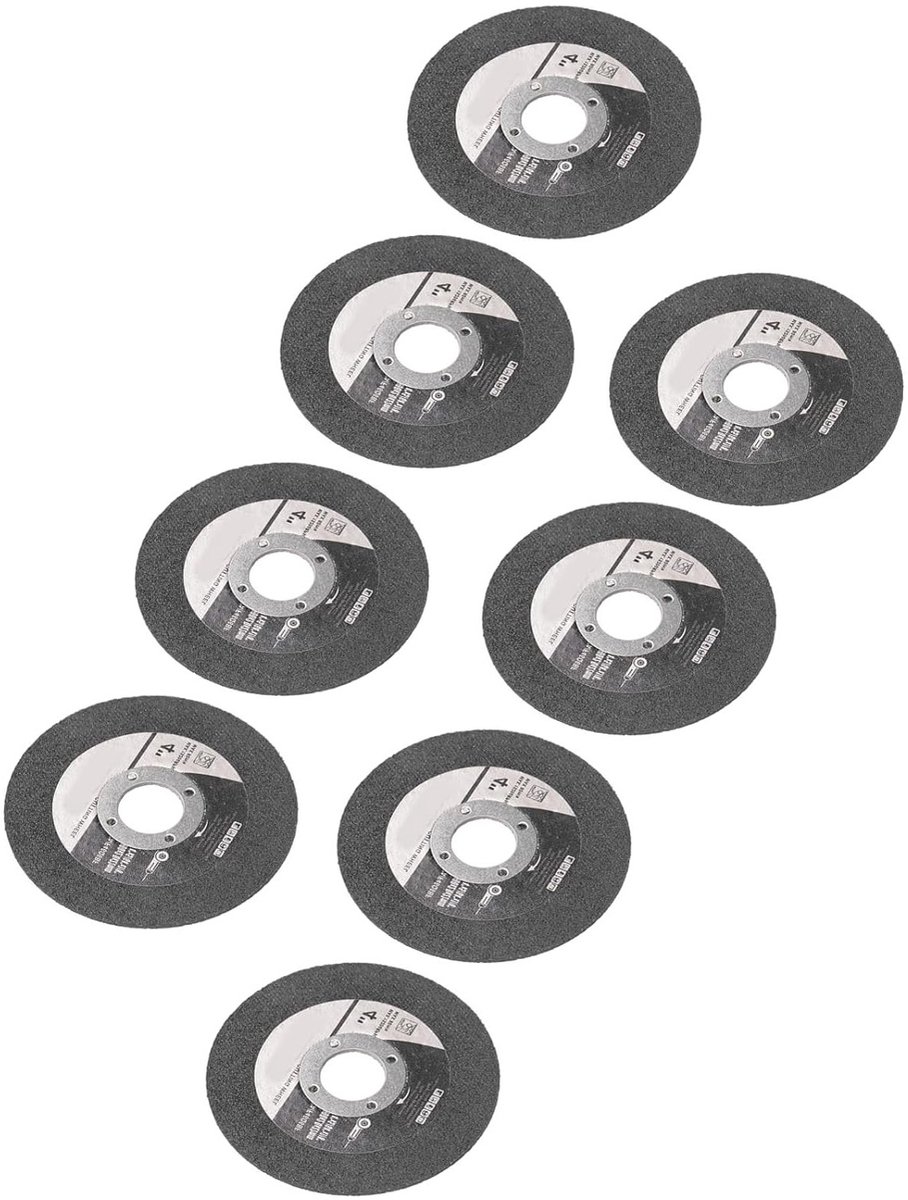 20 Stuks Slijpwielen van Siliciumcarbide voor Snijden en Polijsten van Fiberglas en RVS - 100mm OD, 22mm ID