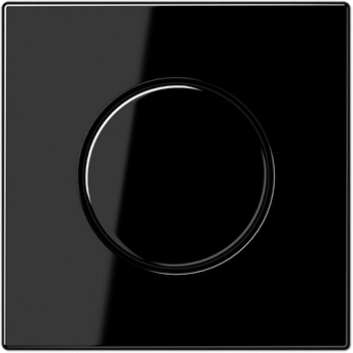 Zwarte Draaiknop Afdekking voor Dimmer en Potentiometer