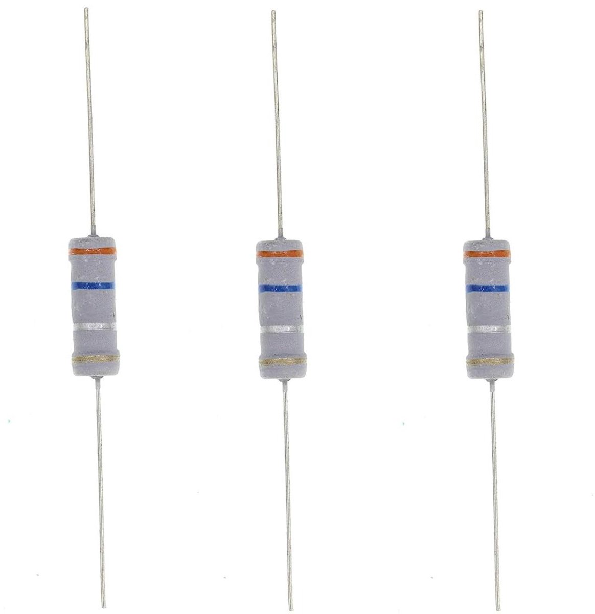 Weerstand Metaaloxide - Component Elektronica - Circuit Ontwerp - Metaaloxide Film - 3 Watt 0.36 Ohm - Niet Van Toepassing