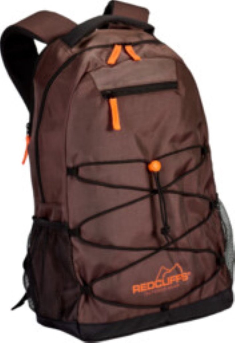 redcliffs - rugzak - 20 liter - bruin - outdoor - 2 compartimenten -