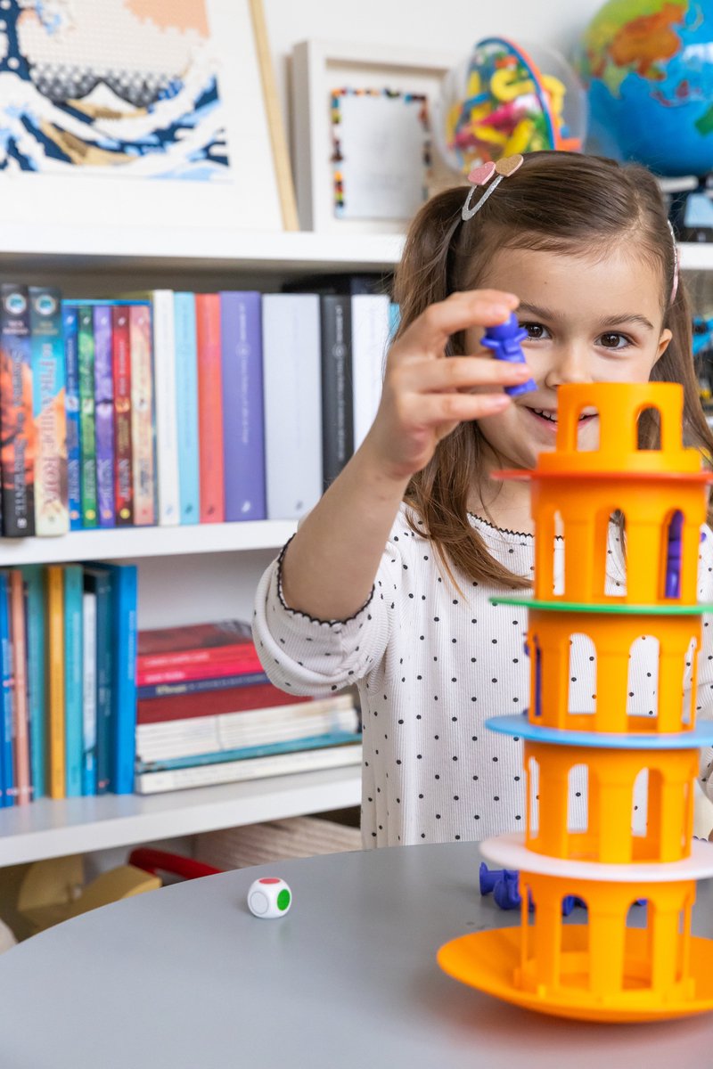 Toren van Pisa - Actiespel - Vanaf 4 jaar - 2 tot 4 spelers - Bordspel voor kinderen - Familiespel — afbeelding 6