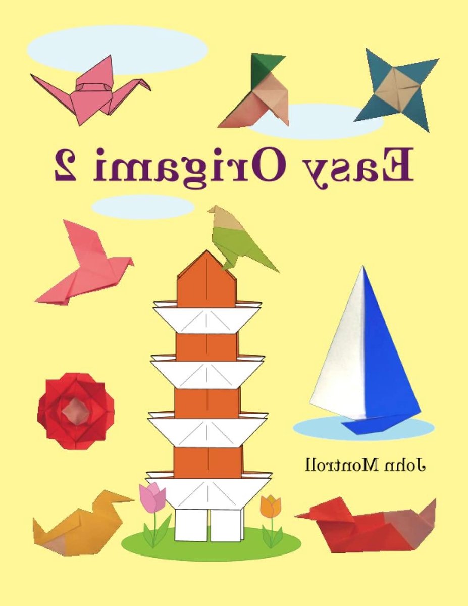 Origami Boek - Vouwboekje Knutselen - Creatief Bezig Zijn - Traditionele Modellen - 28 cm breed - Niet gespecificeerd