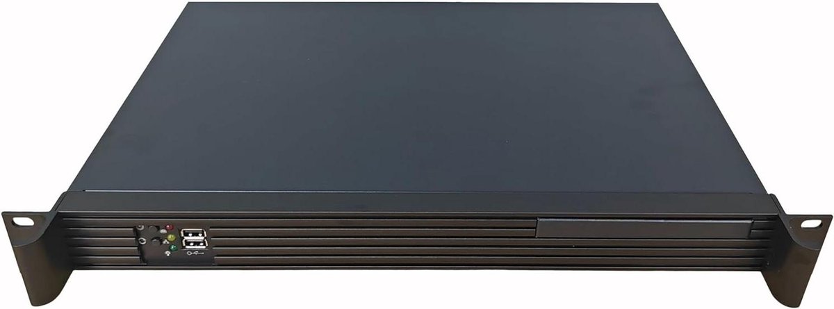 Chassis Rack - Serverkast Desktop - Computer Componenten - Ultra Compact - 19 inch - Zwart