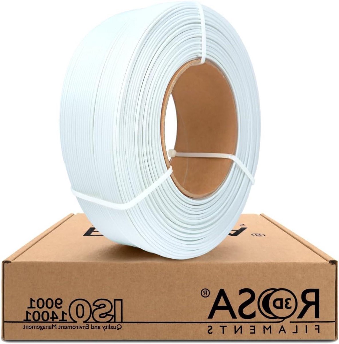 PLA Filament - 3D Draad - 3D Printen - Biologisch Afbreekbaar - 1 kg - Winterwit