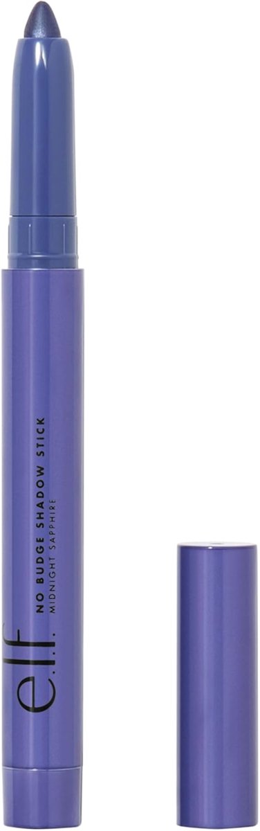e.l.f. No Budge Shadow Stick - Metallic Oogschaduw Stick - Midnight Sapphire - 1,6 g