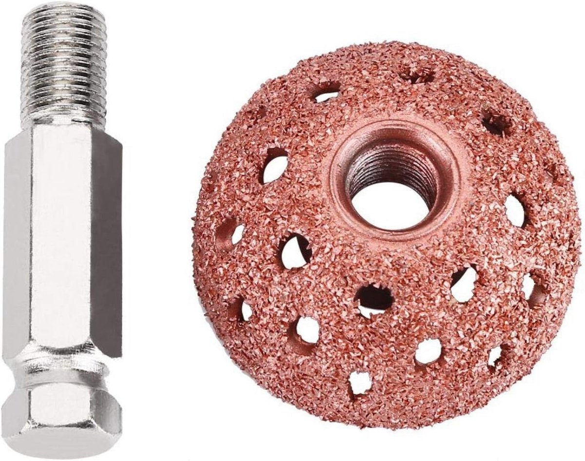 Tire Repair Tool Grinding Kits - 38mm Grinding Head - Coarse Grain Polishing Wheel Sets - Clutch Rod Adapter - Roller Tire Patches - Best Patch Tape Plug Patches - Auto Onderhoud - Reparatie en Onderhoud