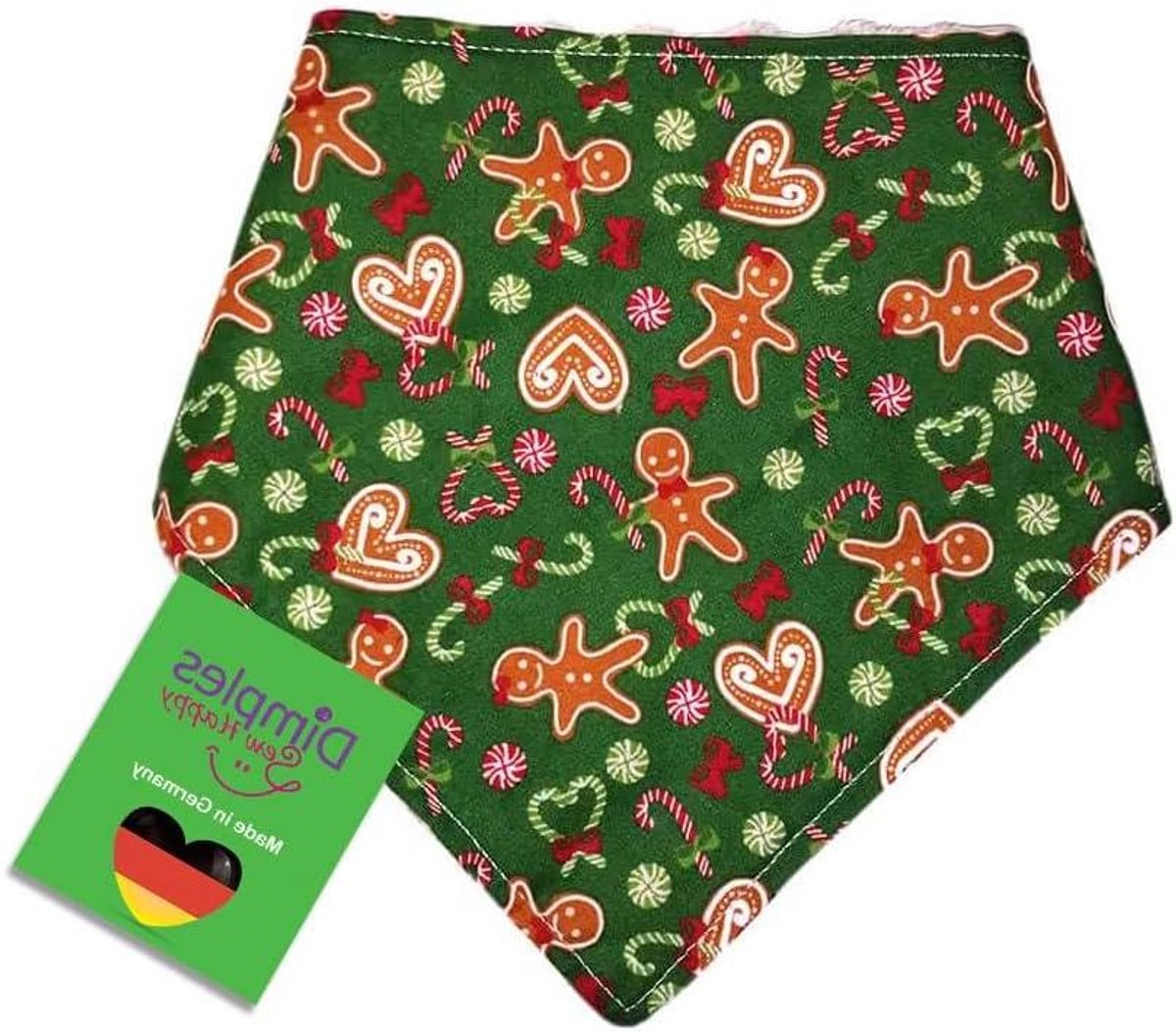 Hondenhalsdoek Kerstmis - Hondenbandana Kerst - Huisdier Aankleden - Dubbelzijdig Draagbaar - 55 cm - Multicolor