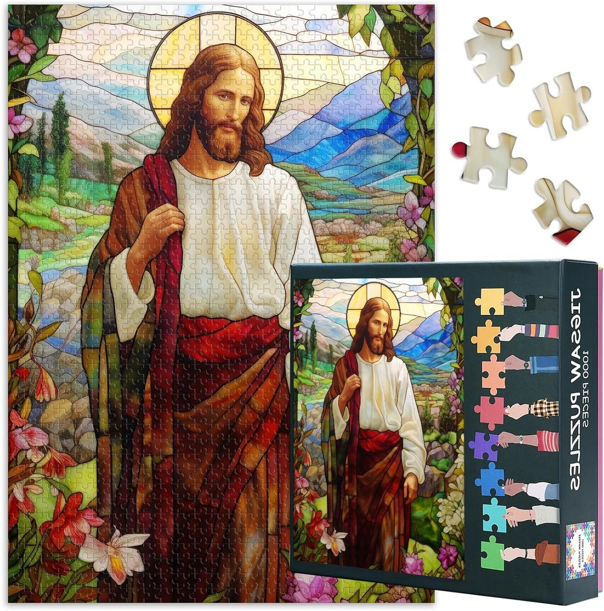 Legpuzzel Volwassenen - Puzzel Stukjes - Ontspannen Thuis - 1000 Stukjes - 50 cm x 70 cm - Kleurrijk
