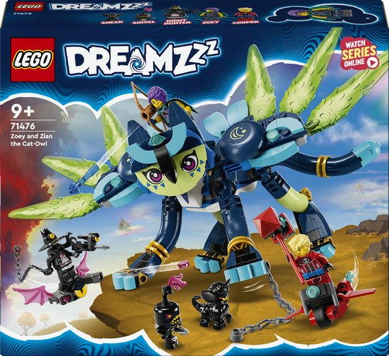 LEGO DREAMZzz Zoey en Zian de Kattenuil - 71476