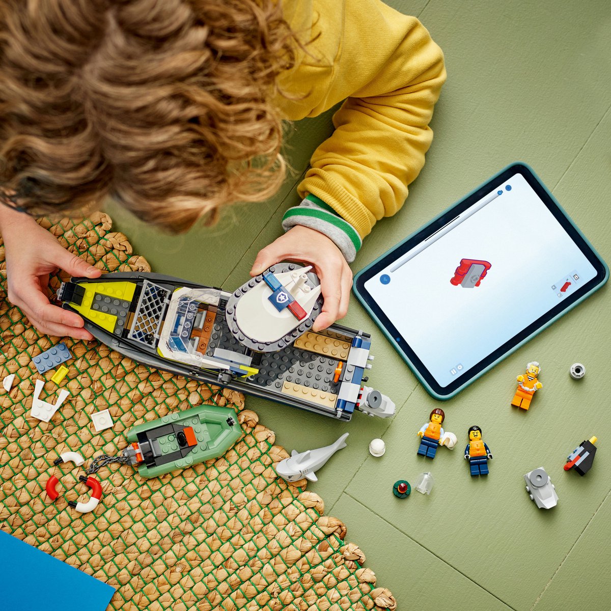 LEGO® City Achtervolging met Politieboot, Drijft Echt - 60456 — afbeelding 7
