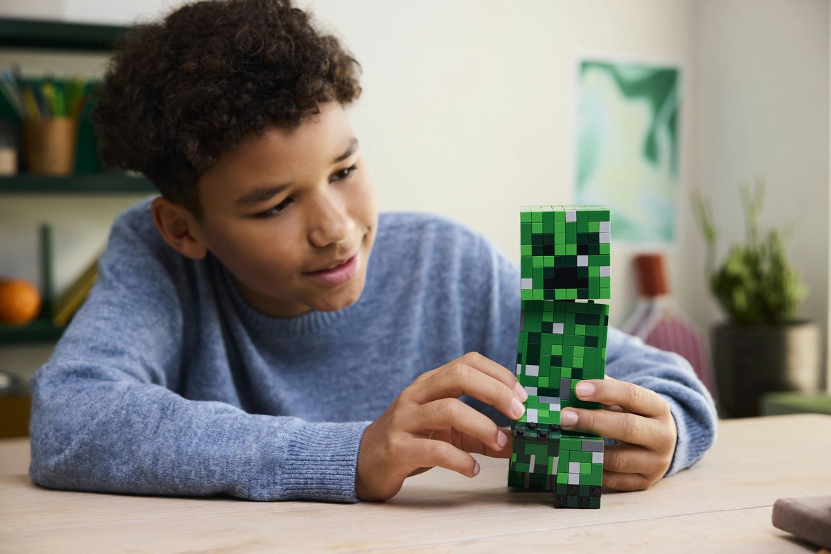LEGO Minecraft De Creeper Actiefiguur Bouwpakket - 21276 – foto 2