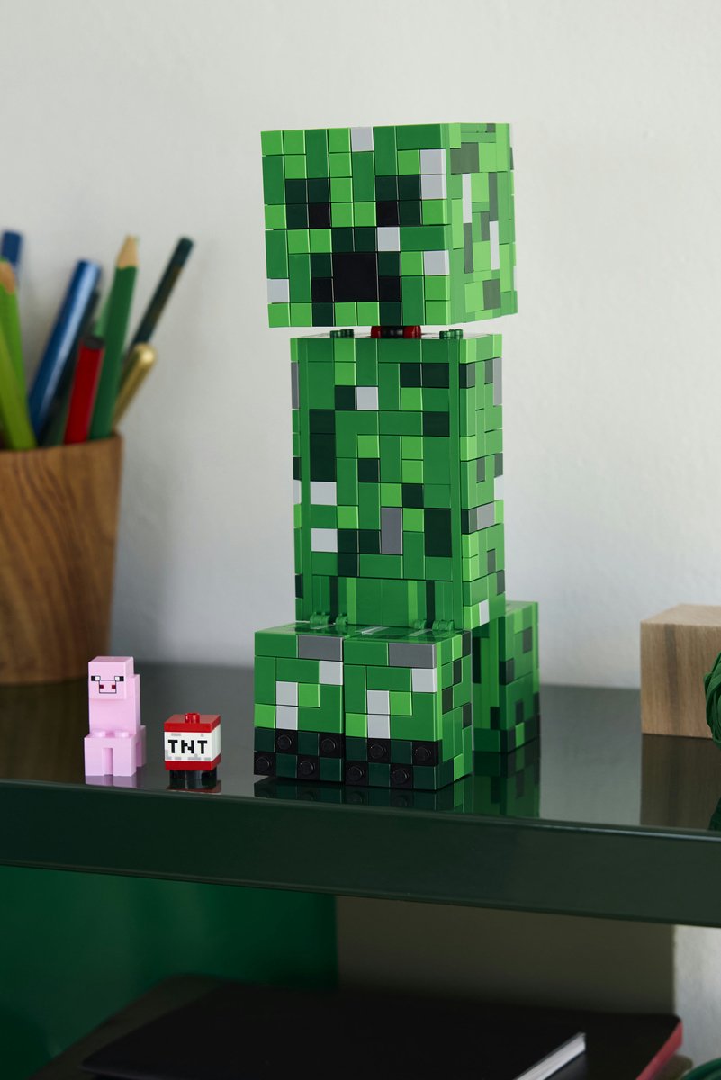 LEGO Minecraft De Creeper Actiefiguur Bouwpakket - 21276 — afbeelding 14