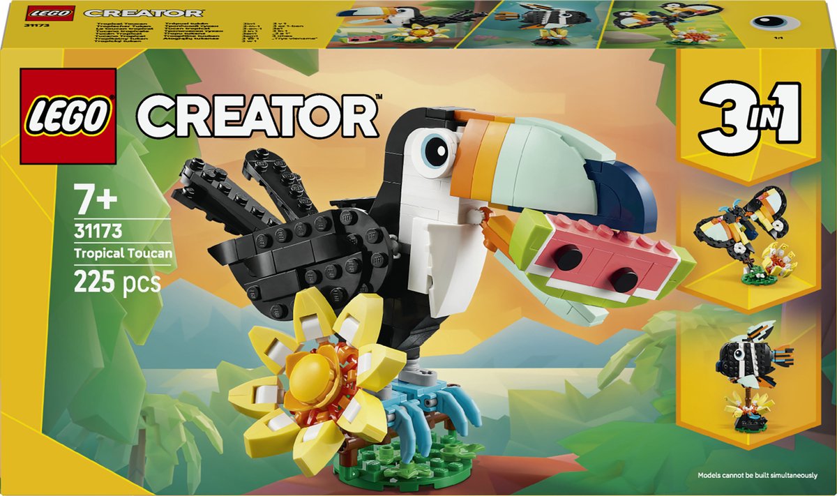 LEGO® Creator 3in1 Wilde Dieren: Tropische Toekan - 31173 — afbeelding 9