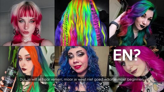 Attitude Hair Dye - Brave Semi permanente haarverf - Blauw